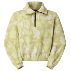 Hanorac The North Face MOUNTAIN ATHLETICS FLEECE 1/4 ZIP-PRIN Women MKO LEMON MIST PAINTED MOUNTAINS PRINT