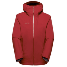 Jachetă Mammut DUCAN HS HOODED JACKET WOMEN 3818 dark mammut red