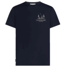 Tricou cu mânecă scurtă Icebreaker Merino 150 Tech Lite SS Tee IB Wordmark Men Midnight Navy