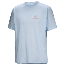 Tricou cu mânecă scurtă Arcteryx Kragg SL Cotton Bird Word SS Men Alpine Blue / Stone Red