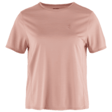 Tricou cu mânecă scurtă Fjällräven ABISKO LITE SS WOMEN Chalk Rose