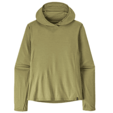 Tricou cu mânecă lungă Patagonia Cap Cool Sun Hoody Women Gumtree Green - Light Gumtree Green X-Dye