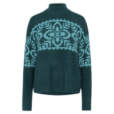 Pulover Kari Traa Disa Knit PEACO/PEACOCK
