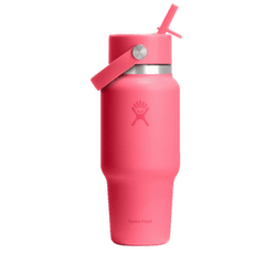 Termos Hydro Flask 24 OZ WIDE FLEX STRAW TRAVEL BOTTLE Popstar Pink