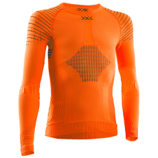 Tricou cu mânecă lungă X-Bionic Invent 4.0 Shirt Long Sleeve Junior SUNSET ORANGE/ANTHRACITE