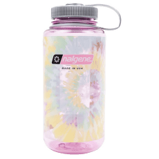 Sticlă Nalgene Wide Mouth Sustain 1000 ml Cosmo/Platinum Tie Die