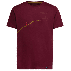 Tricou cu mânecă scurtă La Sportiva TRAIL T-SHIRT Men Redwood_R25R25
