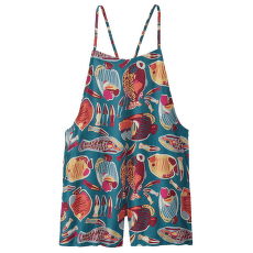 În general Patagonia Tidal Threads Romper Women Wrasse: Wetland Blue