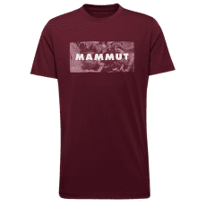 Tricou cu mânecă scurtă Mammut Trovat T-Shirt Men Logo 3800 vin