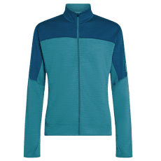 Hanorac Icebreaker Merino Blend 300 RealFleece™ Descender LS Zip Men TOPAZ/ATLANTIS/CB