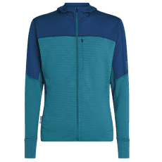 Hanorac Icebreaker Merino Blend 300 RealFleece™ Descender LS Zip Men TOPAZ/ATLANTIS/CB