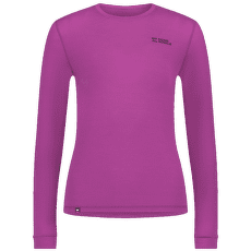 Tricou cu mânecă lungă Mons Royale Cascade Merino Base Layer Long Sleeve Women Purple Bolt