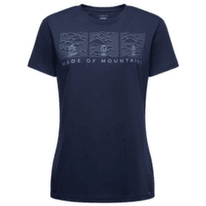 Tricou cu mânecă scurtă La Sportiva MADE OF MOUNTAIN Women Night Sky/Limestone