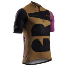 Tricou cu mânecă scurtă X-Bionic X-Bionic® Corefusion Gravel Jersey Men MULTI COLOR/PEANUT BUTTER