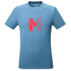 Tricou cu mânecă scurtă Millet KAMET MAP TS SS Men CORONET BLUE