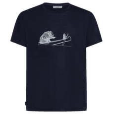 Tricou cu mânecă scurtă Icebreaker Merino Blend Core SS Tee Canoe Companions Men Midnight Navy