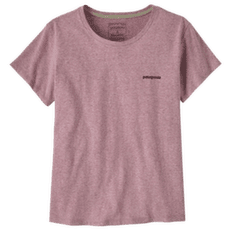Tricou cu mânecă scurtă Patagonia P-6 Logo Responsibili-Tee Women Quiet Violet