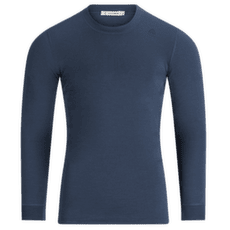 Tricou cu mânecă lungă Aclima WarmWool Crew Neck Man Midnight Navy