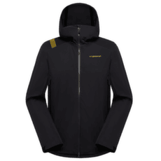 Jachetă La Sportiva CREST EVO SHELL JACKET MEN Black/Yellow