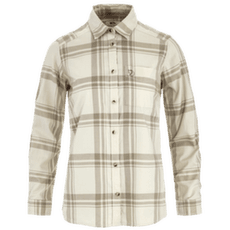 Cămașă cu mânecă lungă Fjällräven ÖVIK LITE FLANNEL SHIRT WOMEN Chalk White-Fossil