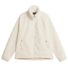 Jachetă The North Face OSITO EVOLVE FULL ZIP JACKET WOMEN WHITE DUNE