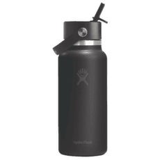 Termos Hydro Flask 32 OZ WIDE FLEX STRAW CAP 001 Black