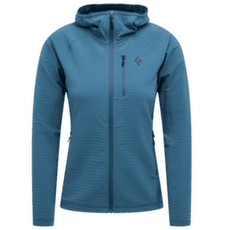 Hanorac Black Diamond Coefficient Storm FZ Hoody Women Creek Blue