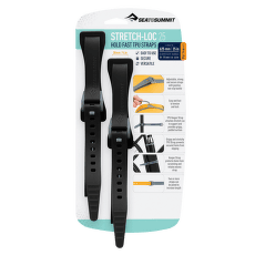 Curea Sea to Summit Stretch-Loc 25 - 20mm x 625mm 2 Pack Black-Black