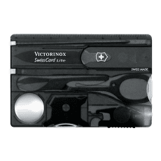 Cuțit Victorinox SwissCard Lite black translucent