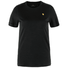 Tricou cu mânecă scurtă Fjällräven Bergtagen Thinwool SS Women Black