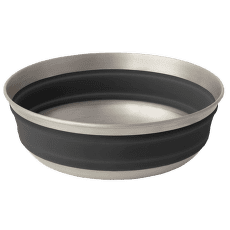 Bol Sea to Summit Detour Stainless Steel Collapsible Bowl - M Beluga Black