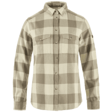 Cămașă cu mânecă lungă Fjällräven Övik Heavy Flannel Shirt Women Fog-Chalk White