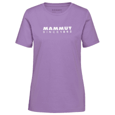 Tricou cu mânecă scurtă Mammut Mammut Core T-Shirt Logo Women 6434 lavandin