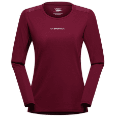 Tricou cu mânecă lungă La Sportiva BEYOND LONGSLEEVE Women Redwood/Chalk
