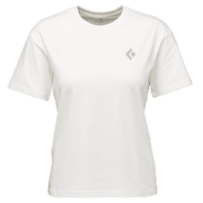 Tricou cu mânecă scurtă Black Diamond Heritage Badge SS Tee Women Off White