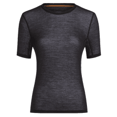 Tricou cu mânecă scurtă Icebreaker Merino Blend 75 Cool-Lite™ Featherlight SS Crewe Women BLACK