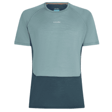 Tricou cu mânecă scurtă Icebreaker Merino Blend 125 ZoneKnit™ SS Crewe Men ABYSS/BLUE ASH/CB