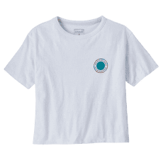 Tricou cu mânecă scurtă Patagonia Unity Fitz Easy Cut Responsibili-Tee Women White