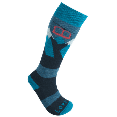 Șosete pentru genunchi Lorpen SKSE Kids Ski Eco BLUE