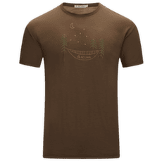 Tricou cu mânecă scurtă Aclima LightWool 140 Classic Tee Forest Men Dark Earth
