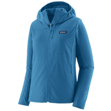 Jachetă Patagonia R1 CrossStrata Hoody Women Aquatic Blue