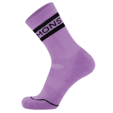 Șosete Mons Royale Signature Crew Sock Pastel Purple
