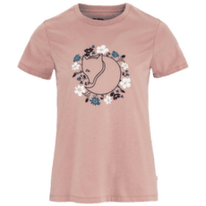 Tricou cu mânecă scurtă Fjällräven FJÄLLBLOMSTER FOX T-SHIRT WOMEN Chalk Rose