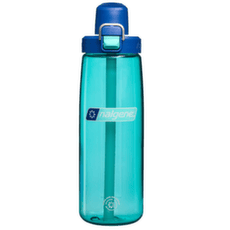 Sticlă Nalgene Straw bottle Blue Aqua, w. Dark Blue Cap