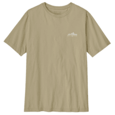 Tricou cu mânecă scurtă Patagonia FITZ ROY FOOTHILLS T-SHIRT Men Weathered Stone