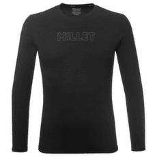 Tricou cu mânecă lungă Millet UBIC WOOL TS LS MEN NOIR NEW
