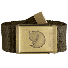 Centură Fjällräven Canvas Brass Belt Dark Olive