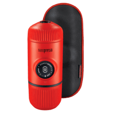 Aparat de cafea Wacaco Nanopresso + case lava red