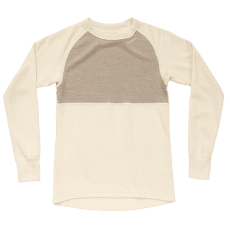 Tricou cu mânecă lungă Devold Expedition Merino Silk Shirt Women 000B  OFFWHITE/STONE