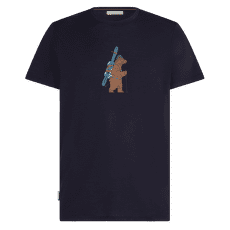 Tricou cu mânecă scurtă Icebreaker Merino 150 Tech Lite SS Tee Bear Tour Men Midnight Navy